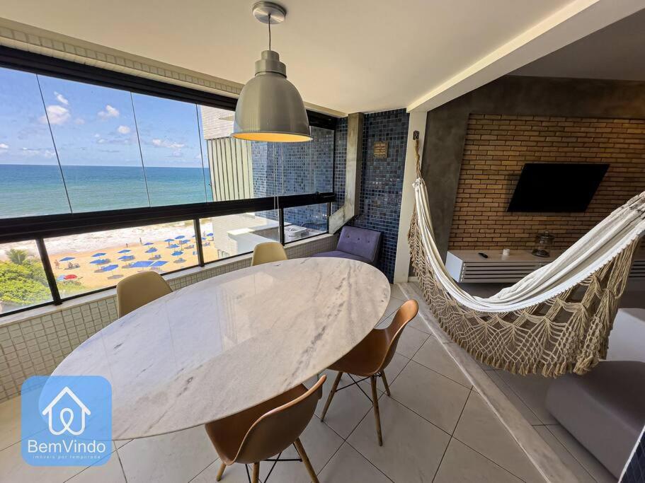 Apartamento Completo Com Vista Mar E Pe Na Areia Salvador da Bahia Exterior foto